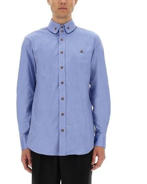 Vivienne Westwood "Krall" Shirt - Blau