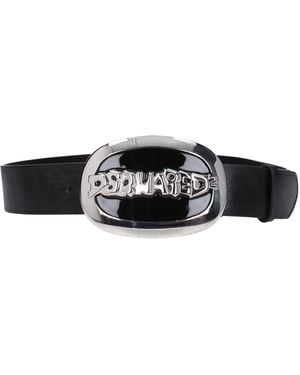 DSquared² Belt Leather - Black