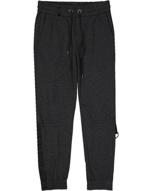 Philipp Plein Blent Baumwoll -Jogginghose - Schwarz