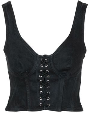 Grifoni Top Zwart