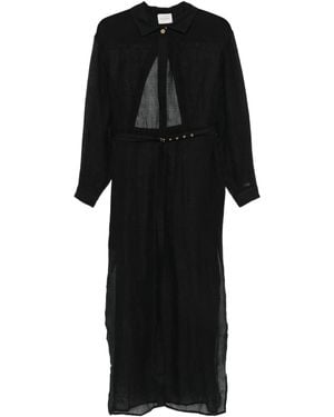 LeKasha Das Kasha-Kleid mit Rückenöffnung - Schwarz