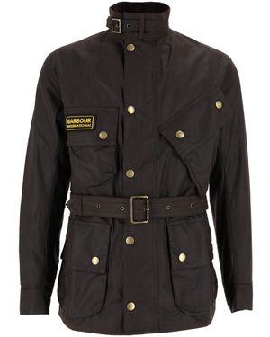 Barbour International Original Wax - Black