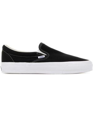 Vans Canvas Reissue Slip Ons - Black