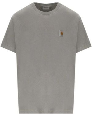 Carhartt S/S Nelson Yosemite T Shirt - Grey