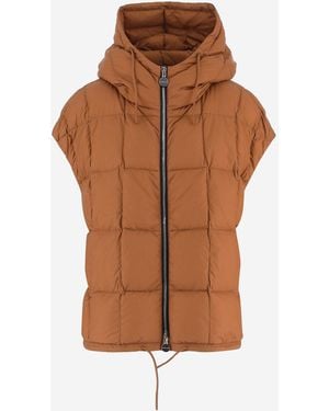 Ienki Ienki Cosy Arco Sleeveless Down Jacket - Brown