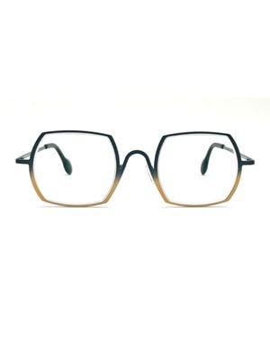 Theo Eyewear Théo Eyewear - Cambria - 463 Black / Gold Rx - Noir