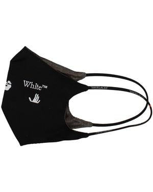 Off-White c/o Virgil Abloh Off Face Mask Cotton - Black