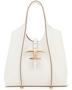 Tod's Leather Micro Handbag - White