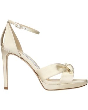 Jimmy Choo Sandales And Ivory - Metallic