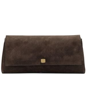 KHAITE "Audrey" Clutch - Brown
