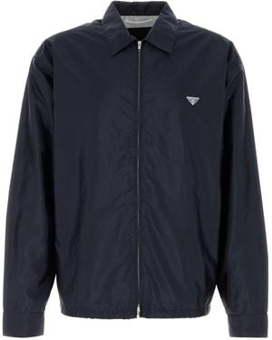 Prada Re-Nylon Shirt - Blue