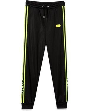 Gcds Triacetate Pants Boy - Black