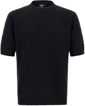 Fendi Ff Pullover - Schwarz