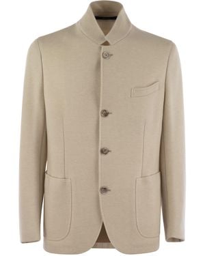 Fedeli Damon Cashmere Blazer - Natur