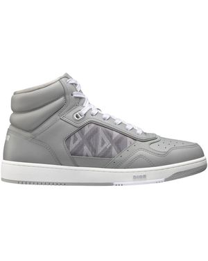 Dior B27 High Diamond -Turnschuhe - Grau