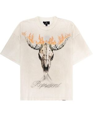 Represent T Shirt "British Cowboys" - White