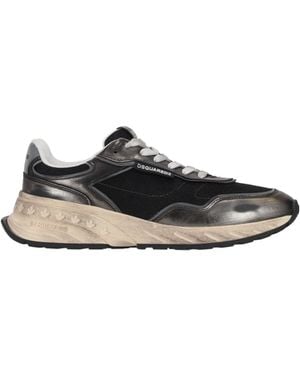 DSquared² Schnür-Low-Top-Sneaker - Weiß