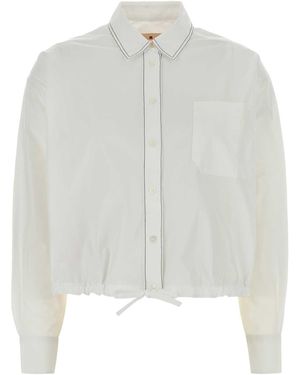 Marni Relaxed Solid Shirt - White