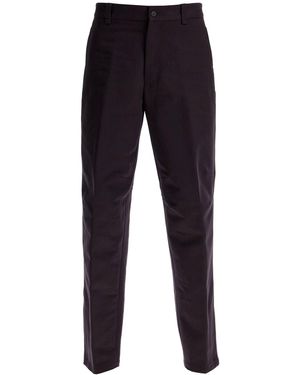 Lanvin Biker Gabardine Hosen - Blau