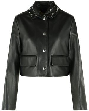 Marni Nappa Leather Jacket - Black