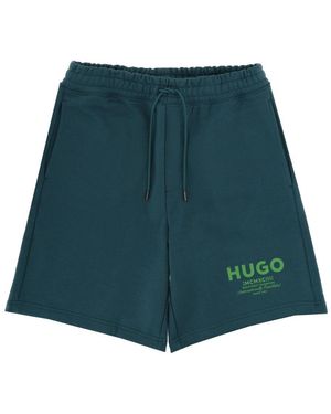 HUGO Logo Shorts - Green