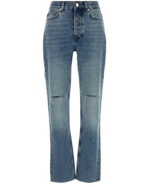 Anine Bing Denim Bruno Jeans - Blue