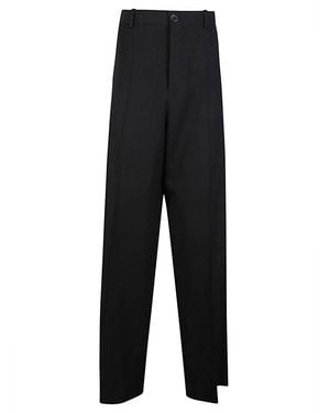 Balenciaga Wool Trousers - Black