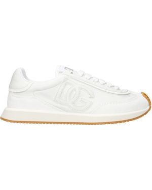 Dolce & Gabbana Dolce And Gabbana Trainers Leather - White