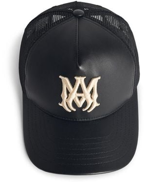 Amiri Black Lear Cap - Schwarz