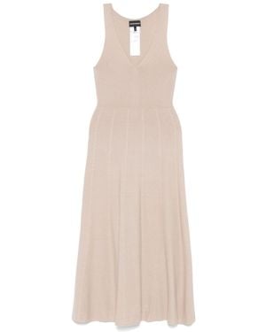 Emporio Armani Midi Dress - Natural
