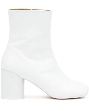 MM6 by Maison Martin Margiela 70 Mm Anatomic Enkellaarzen - Wit