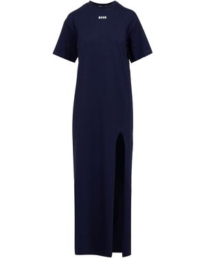 MSGM Kleider blau