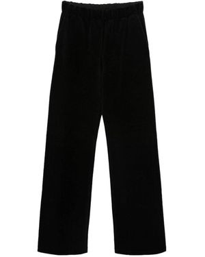 Golden Goose Wide-Leg Pull-On Trousers - Black