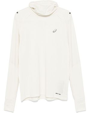 Asics Metarun Winter Hoodie - White