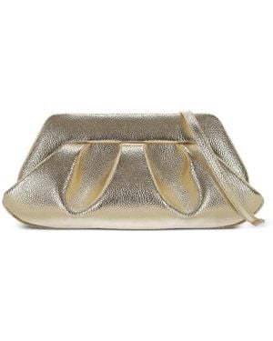 THEMOIRÈ Gea Laminated Clutch - Metallic