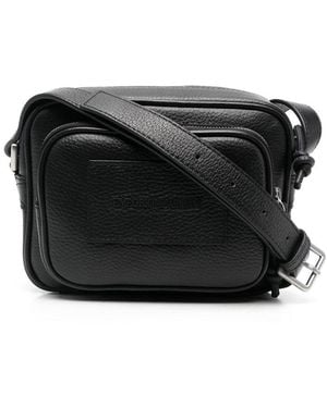 Emporio Armani Kuriertasche Mit Mehreren Fächern - Schwarz