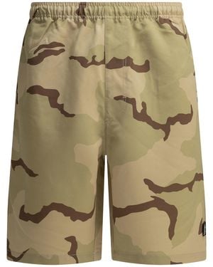 Stussy Sand Camo Shorts - Green