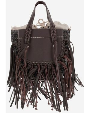 CUBA LAB Hananera Cuoieria Bag Ebony - Negro