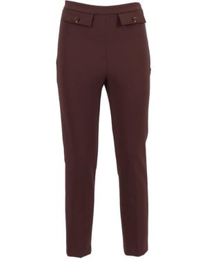 Elisabetta Franchi Trousers - Red