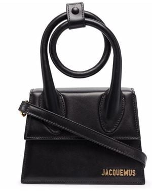 Jacquemus Le Chiquito Noeud Tote Bag - Black