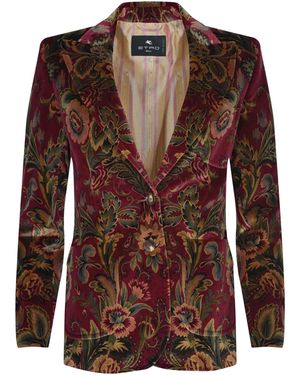 Etro Jacke aus Baumwollmischung. - Braun