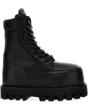 McQueen 'gran combate voluminoso - Negro