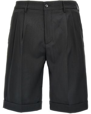 Barena Scandola Tropical Bermuda And Short - Grey