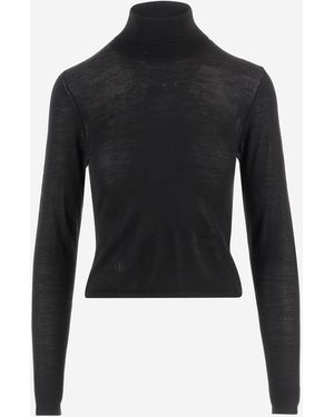 THE GARMENT Der Kleidungsstück-Wollpullover - Schwarz