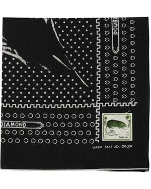 Kapital "Fastcolor Selvedge" Bandana - Black