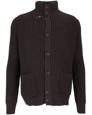 Fay Cardigan Gilet Stacc. F.8 - Schwarz