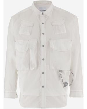 and wander Shirt Cotton-Blend - White