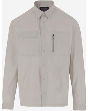 Herno Maglietta Stretch Nylon Master - Grigio