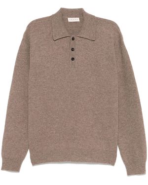 Paura Fürchte Palermo Polo -Pullover - Braun