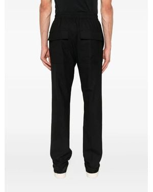 Rick Owens Drawstring Slim Long - Black